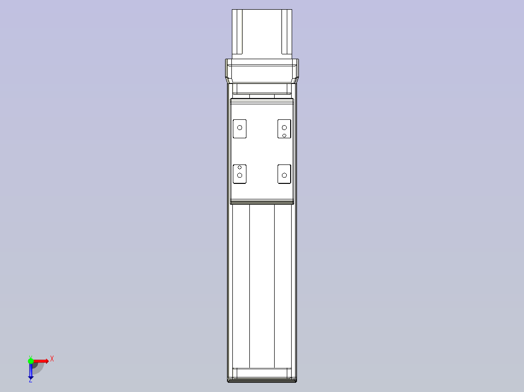 SMD65直连封闭式系列模组[SMD65-G-150L]俯视图