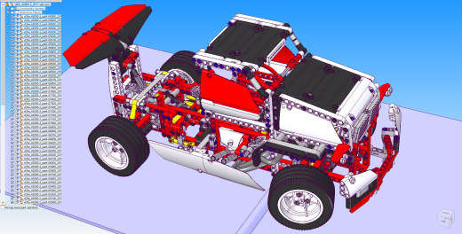 LEGO 42000方程式赛车拼装模型3D图纸 x_t格式缩略图