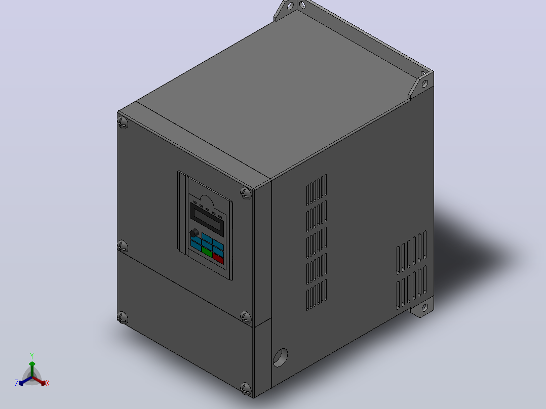BD330系列高性能矢量变频器[BD330-0R5G-2]主视图