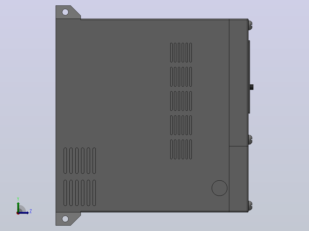 BD330系列高性能矢量变频器[BD330-0R5G-2]左视图