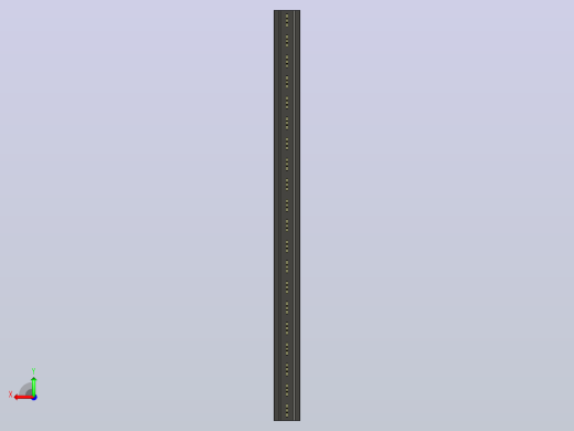 母针头Female_Header_1x20_P2.0_H4.3_straight.step后视缩略图