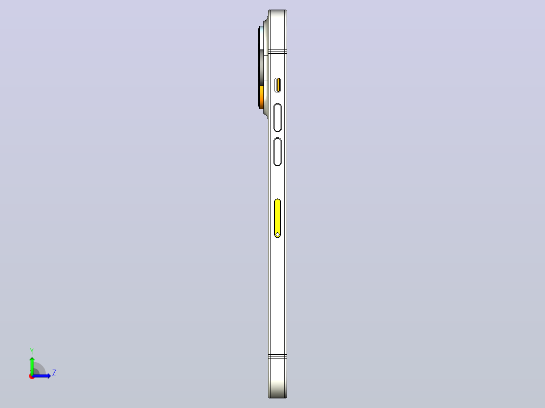 hone  pro max 左视图