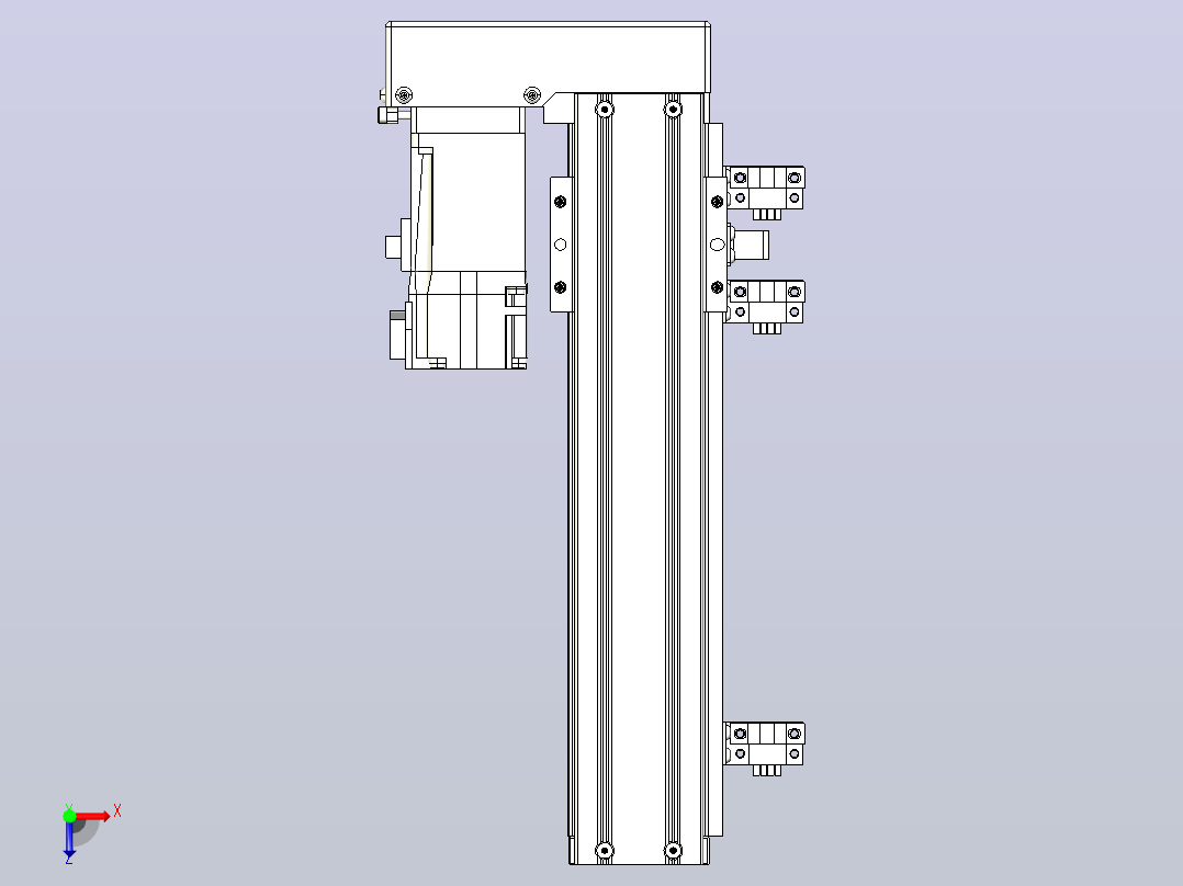 钢基模组TPA-KNR-5002C-250A1-ML-H1S1俯视图