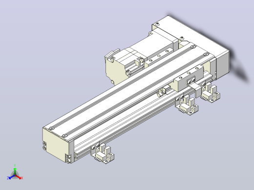 钢基模组TPA-KNR-5002C-250A1-ML-H1S1正等轴测缩略图