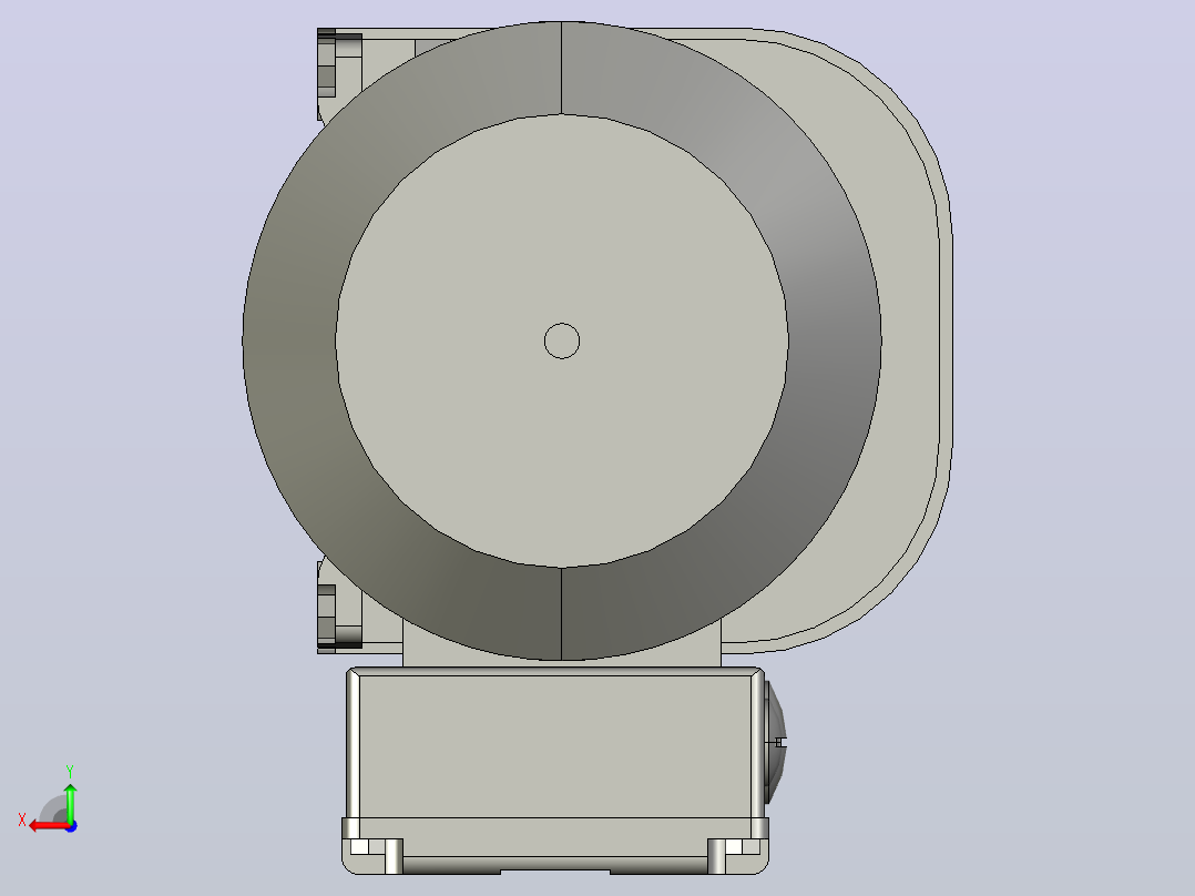 SEW RF27DT80N2电机减速机后视图
