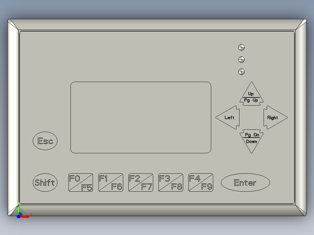 TP04G-AS2文本显示器[dvptp04_asm]台达前视图
