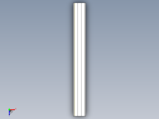 橱柜LED灯140x110x1270俯视缩略图
