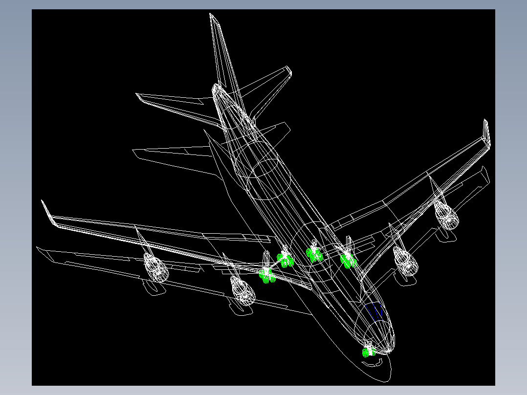 室内家具及植物的维模型十三-Q076
