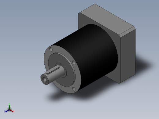 PL120L2减速机正等轴测缩略图