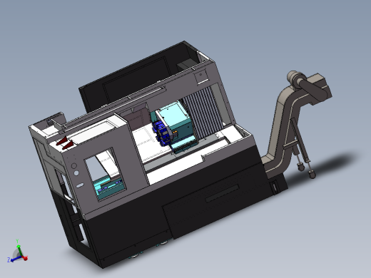 T876斜床身 数控CNC车床