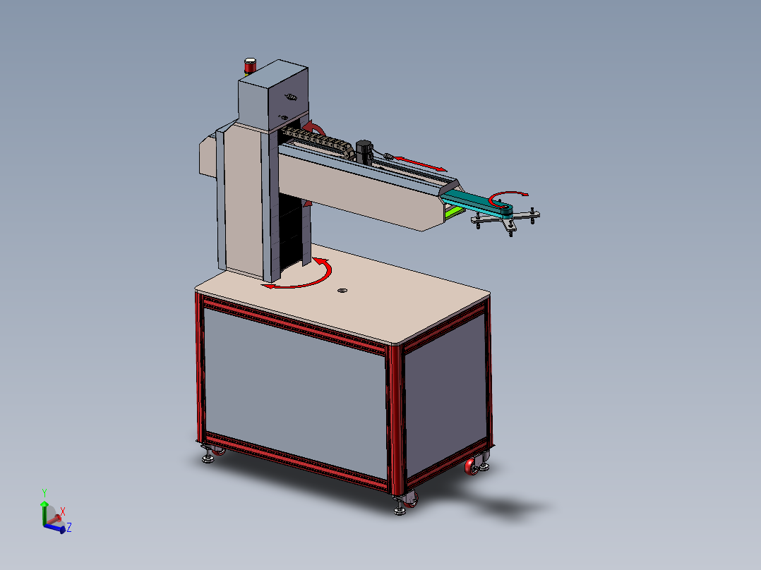 五轴冲压机械手