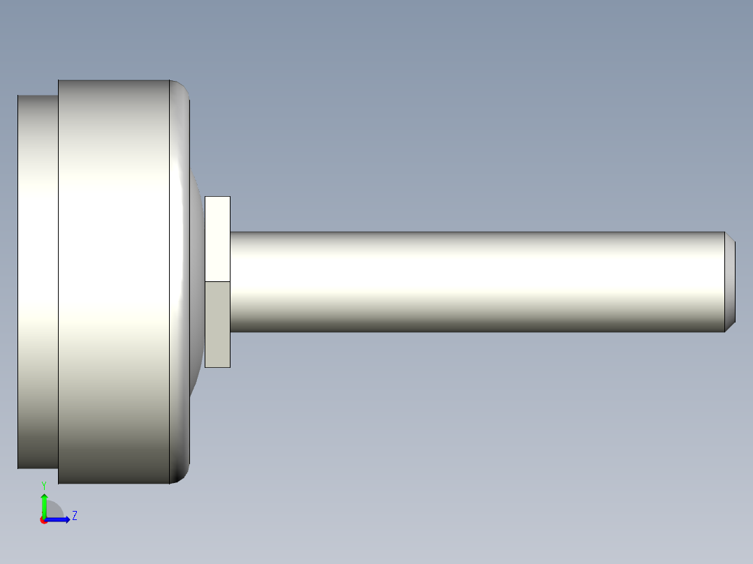 不銹鋼固定腳座5556-3D多系列多零件图纸模型左视图