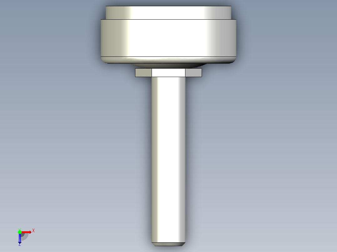 不銹鋼固定腳座5556-3D多系列多零件图纸模型俯视图