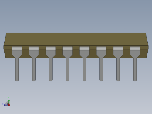 电容器 二极管 电阻器-Resistor 330 Ohm 4116R-1-331LF右视缩略图