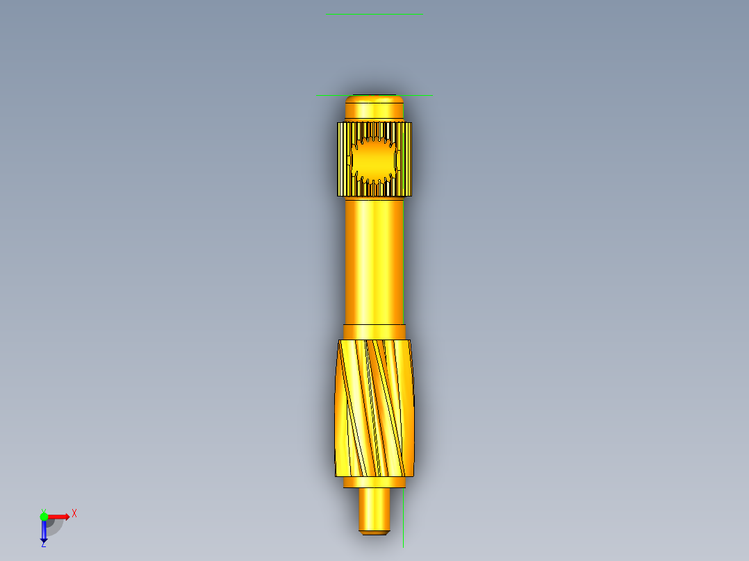 转向器三维模型UG==822767==25俯视图