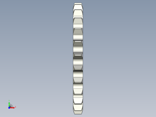 链轮-Sprocket_25-42-20-Y-Y__2_.stp前视缩略图