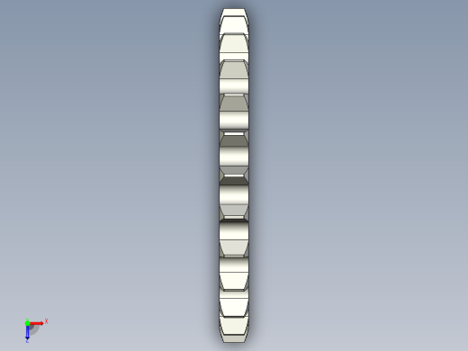 链轮-Sprocket_25-42-20-Y-Y__2_.stp俯视缩略图