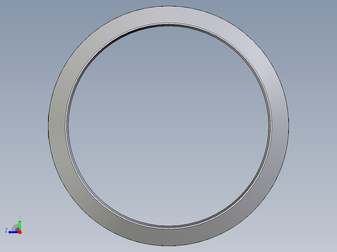 卡套式工业通用硬管接头Progressive_stop_ring_PSR25SX右视图