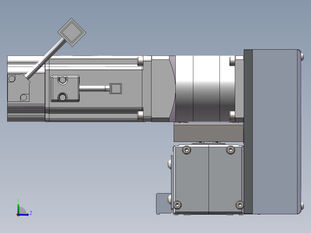欧规同步带GTB65-RU-400W左视图