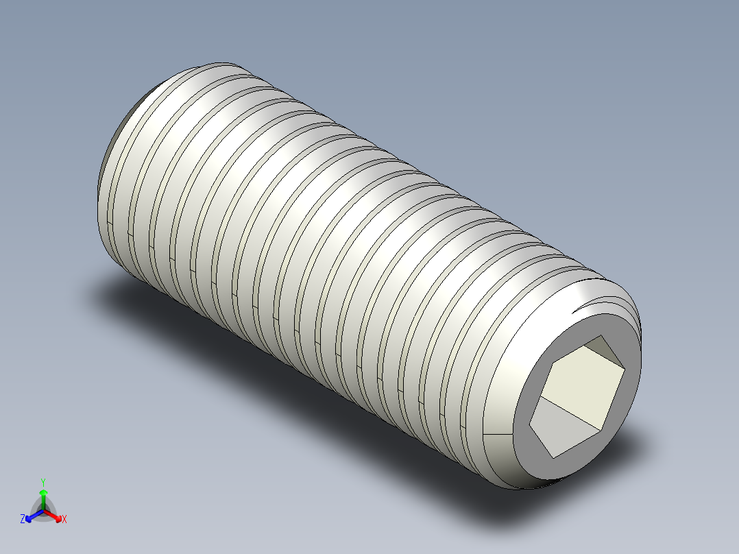 DIN 913-ISO 4026 固定螺钉-M20 L=50.STEP