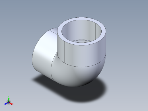 CPVC管件05-Sch80_90Elbow_SxS_9806-025 _2.5in