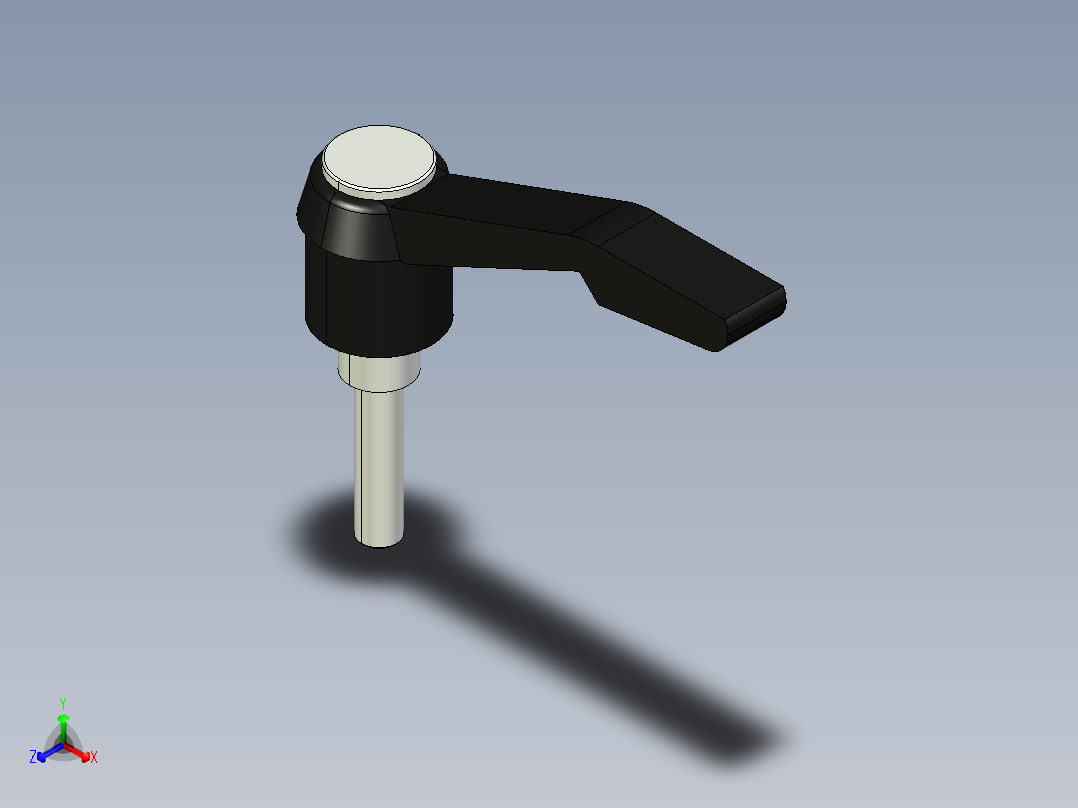 型材-KJN M6X25 CLAMPING LEVER 3842528540主视图