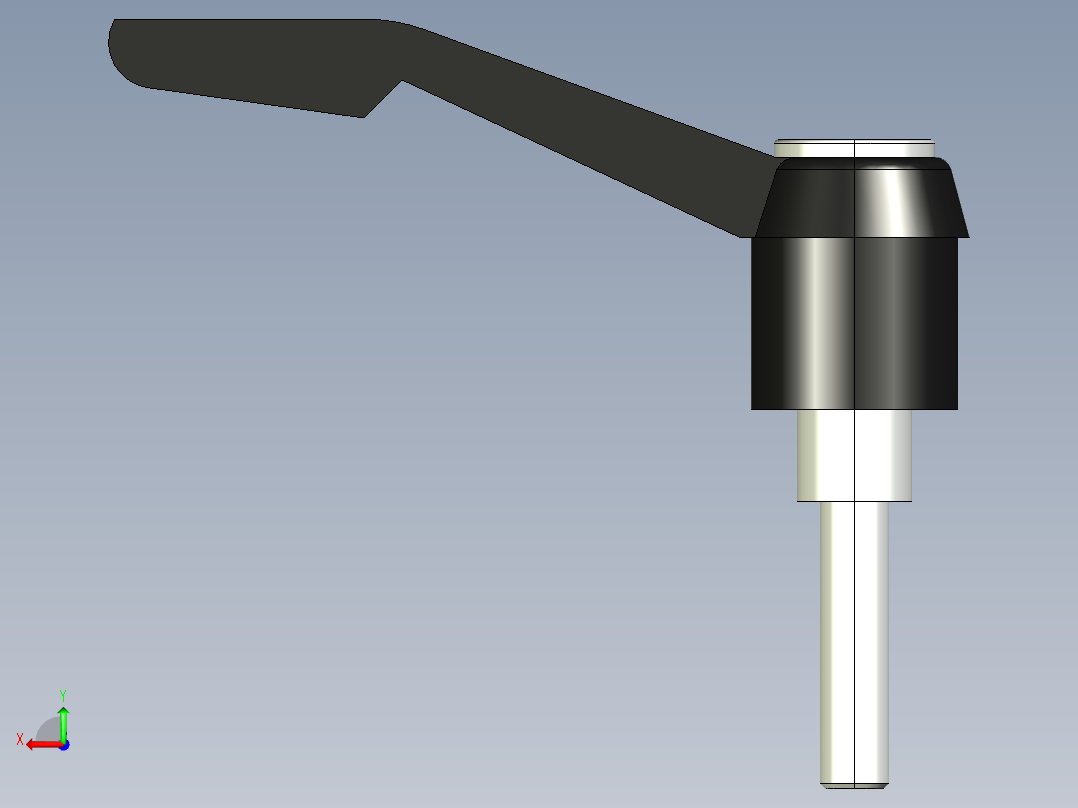 型材-KJN M6X25 CLAMPING LEVER 3842528540后视图