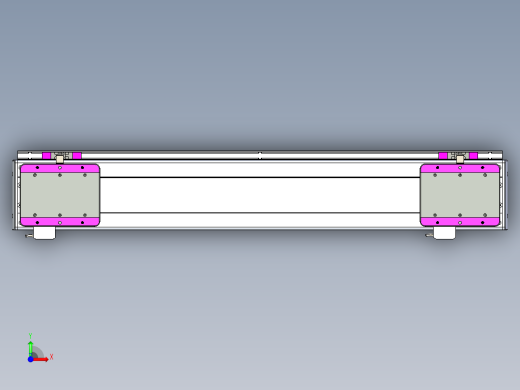 威洛博LC系列3d模型模组2LC14S1Y-S600前视缩略图