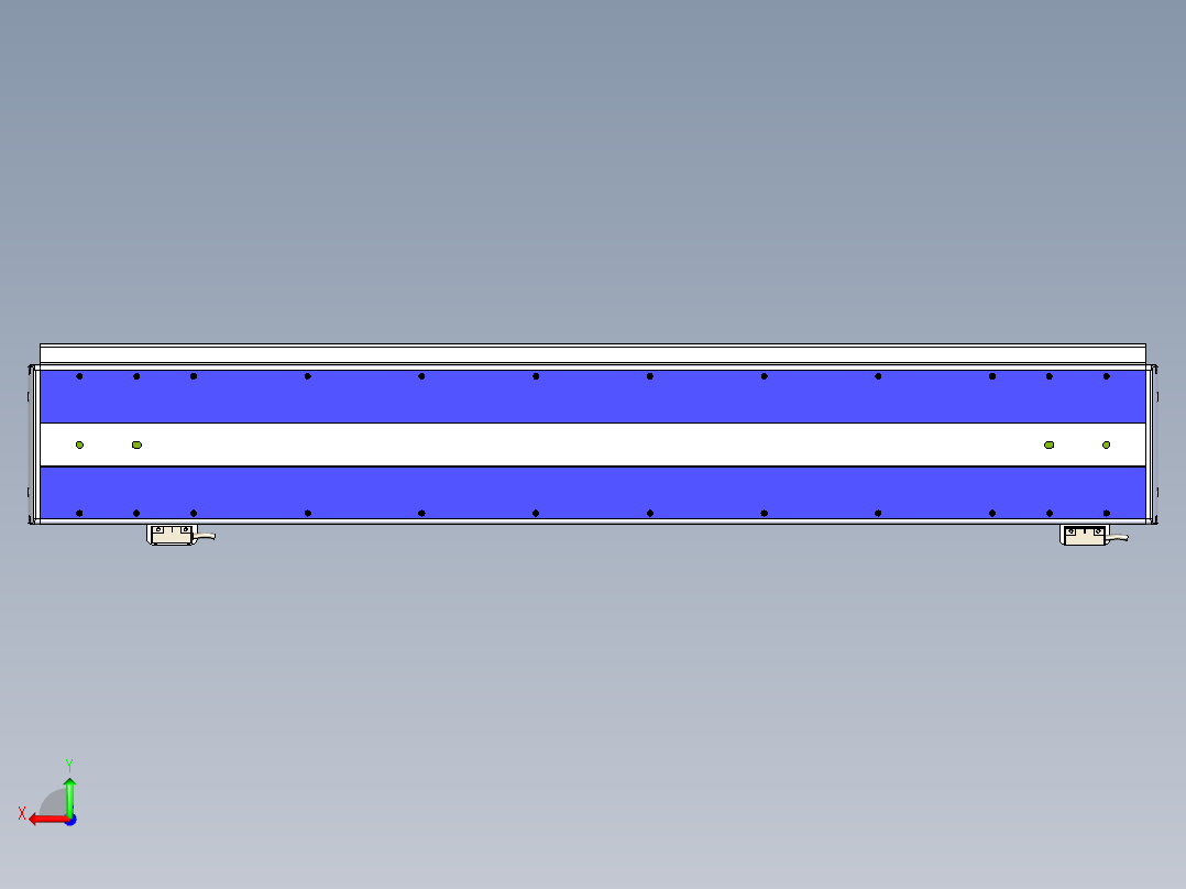 威洛博LC系列3d模型模组2LC14S1Y-S600后视图