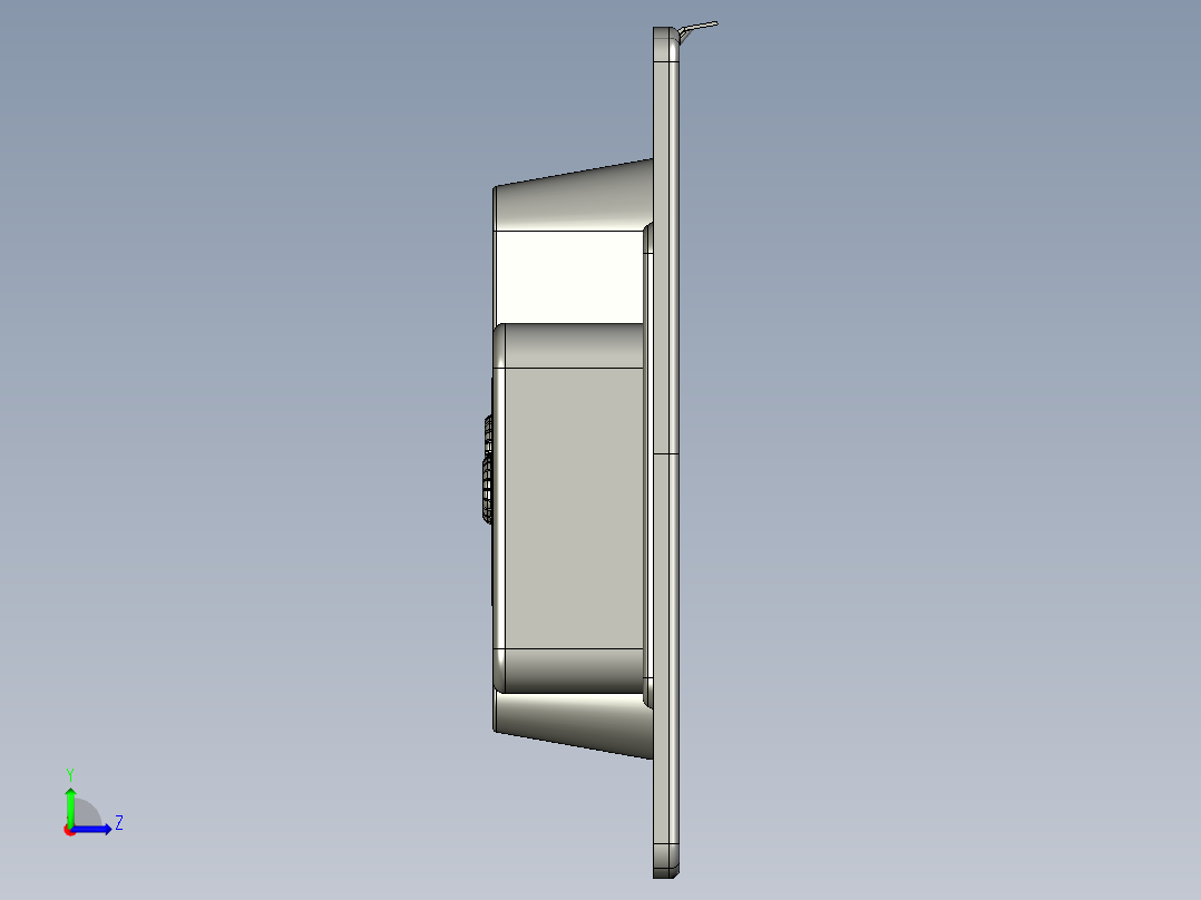 水槽、不锈钢水槽(147)左视图