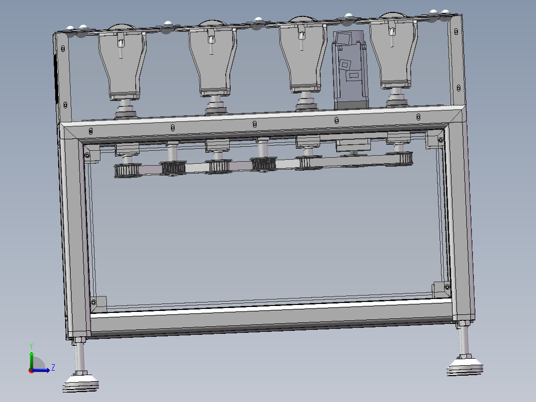 摆轮式分选机sw20可编辑左视图