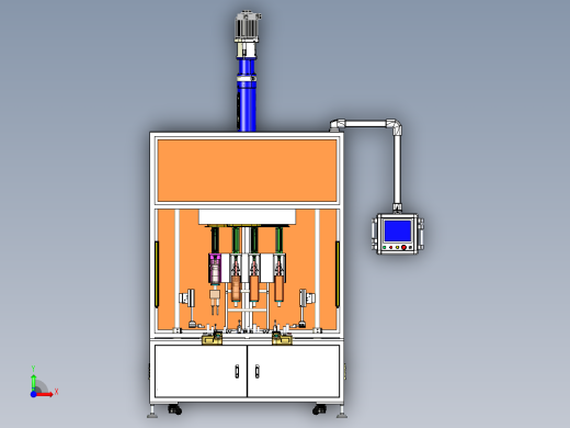 汽车配件自动超声波焊接设备xt前视缩略图