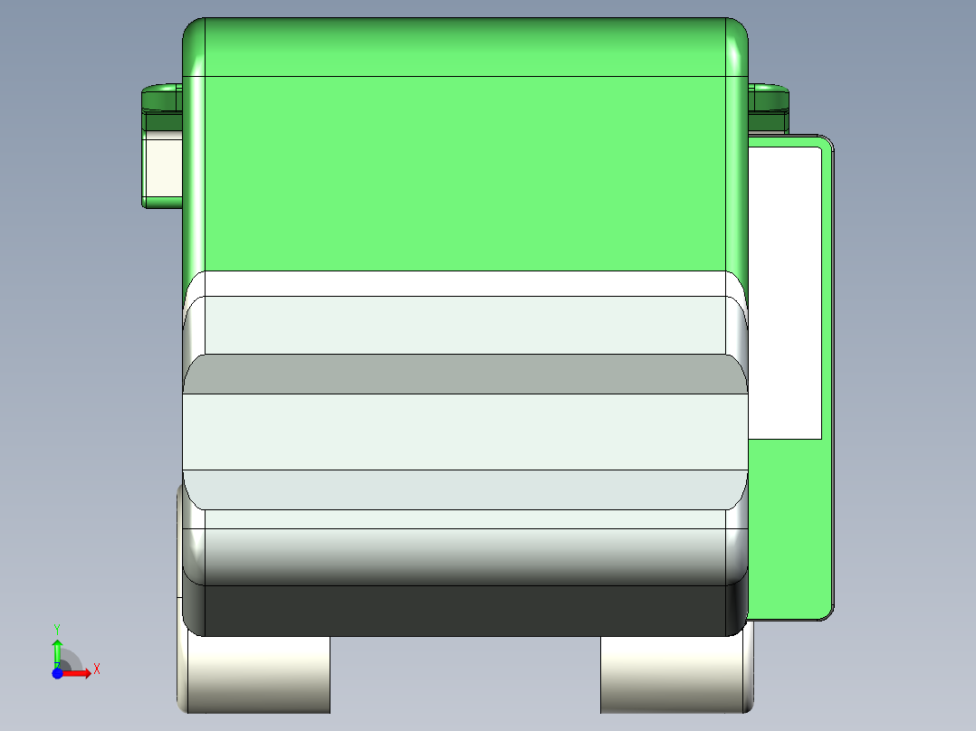 城市公交车 sw14前视图