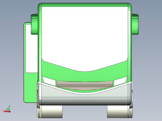 城市公交车 sw14后视缩略图