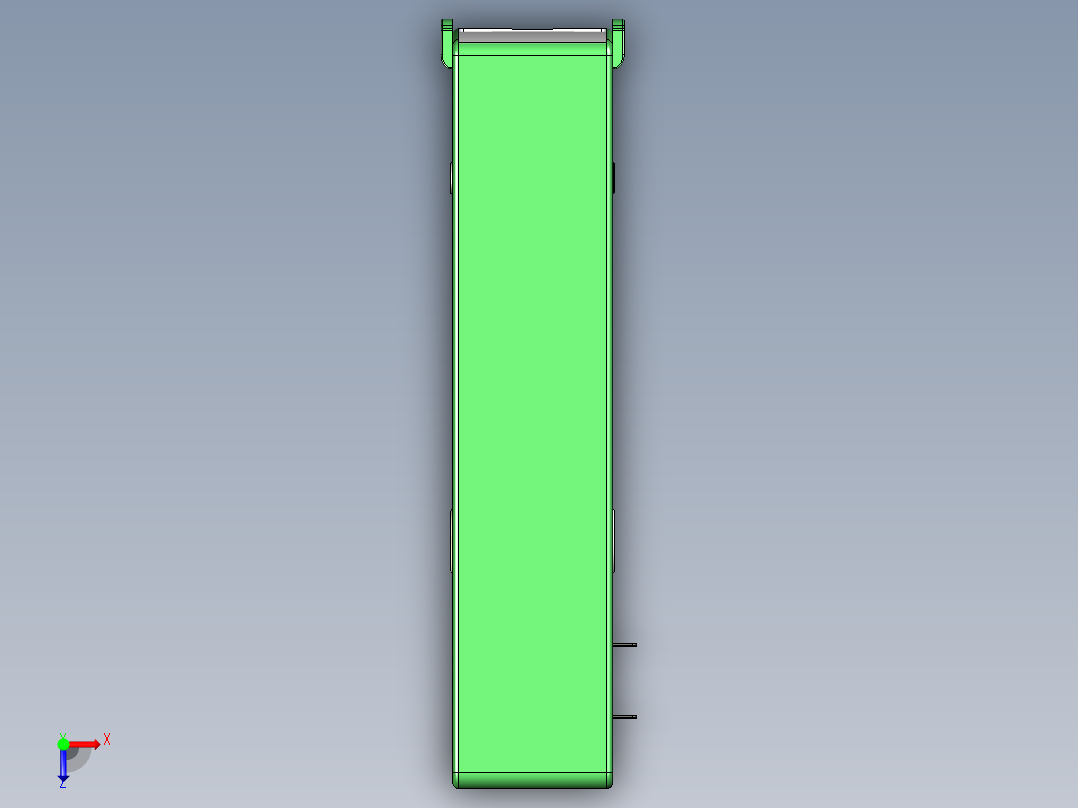 城市公交车 sw14俯视图
