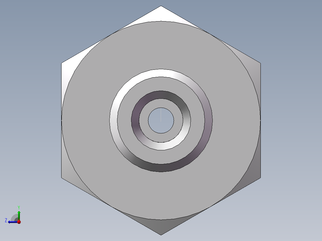 压力表接头-英制螺纹、5DB-14-08GDK右视图