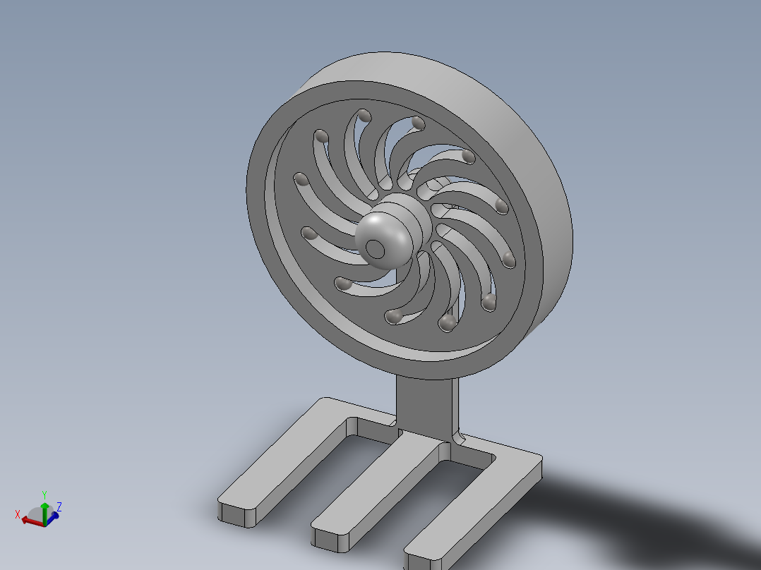 永动机(9)主视图