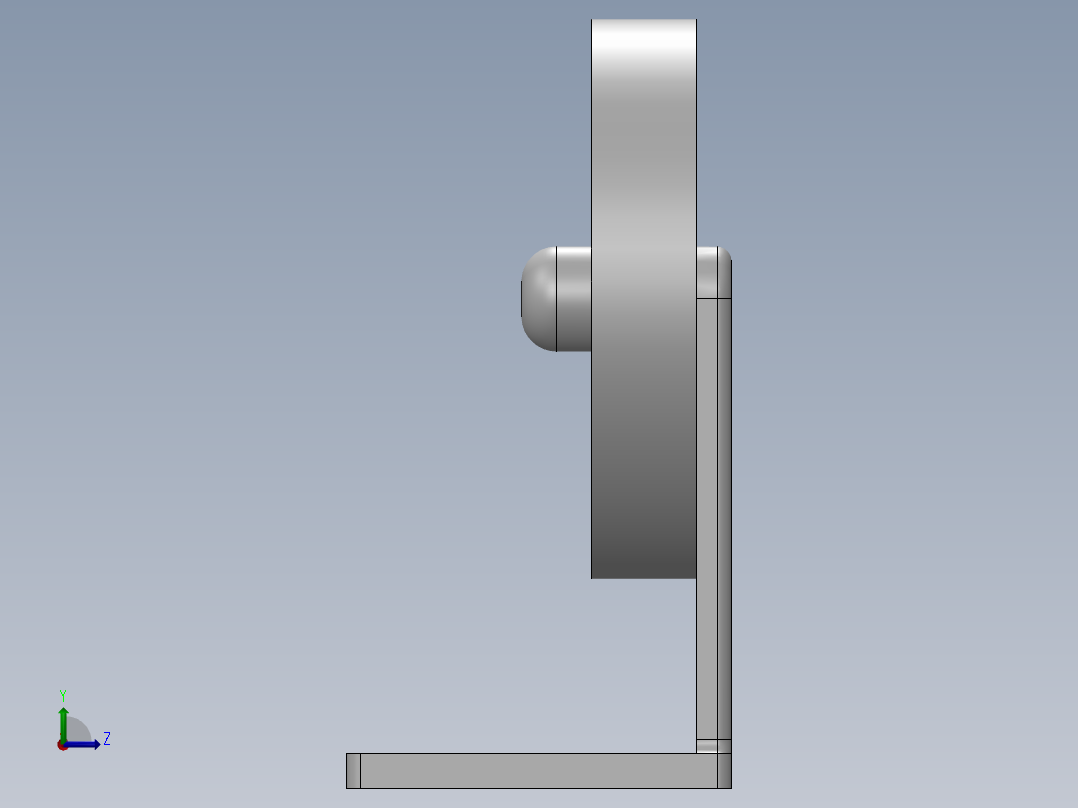 永动机(9)左视图