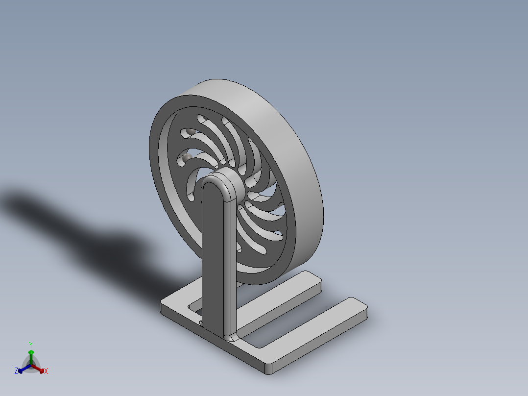 永动机(9)正等轴测图