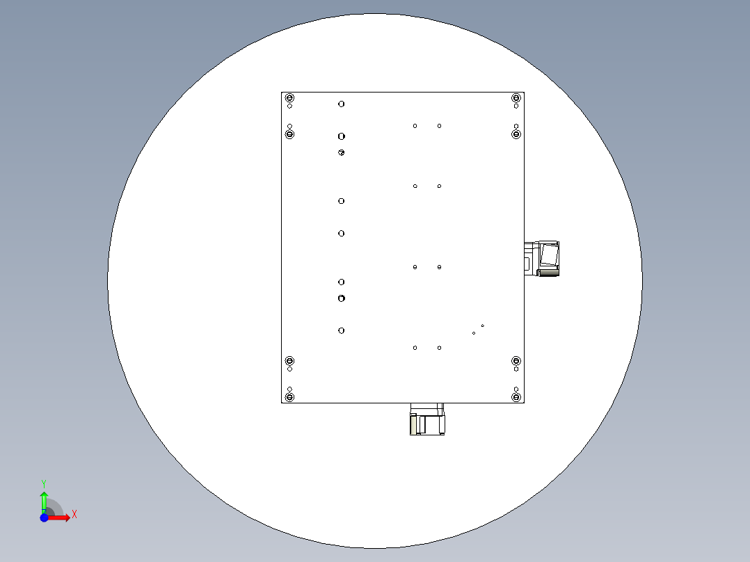 ZY-1620 医疗器械外壳自动装配机械臂前视图