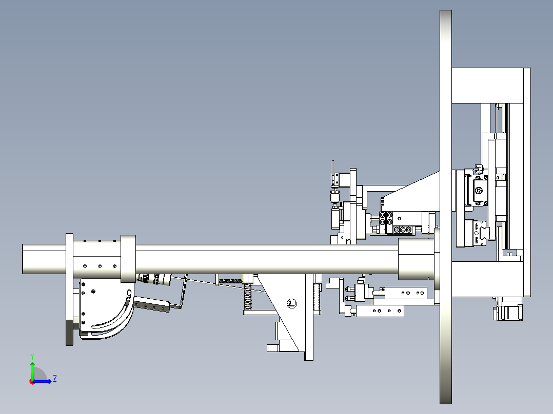 ZY-1620 医疗器械外壳自动装配机械臂左视图
