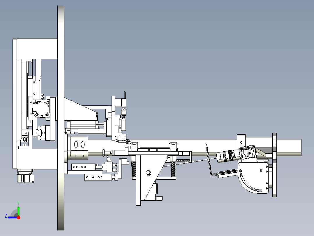 ZY-1620 医疗器械外壳自动装配机械臂右视图