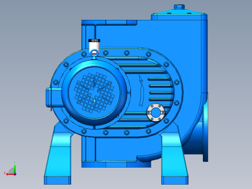 泵、水泵、ZJP-600罗茨真空泵(星光真空)后视缩略图
