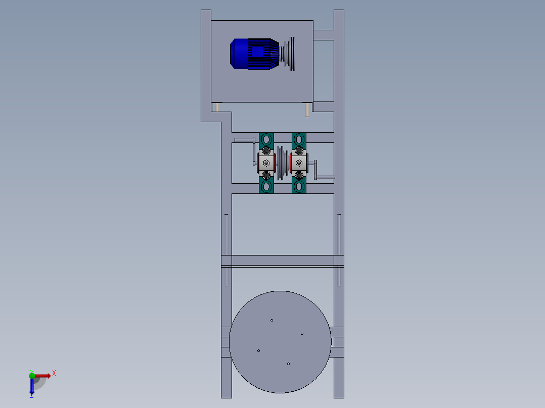 健身器材(53)俯视图