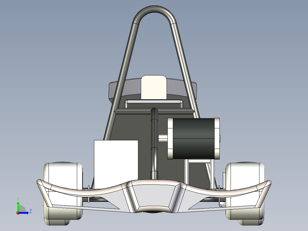 B3003933-电动卡丁车左视图
