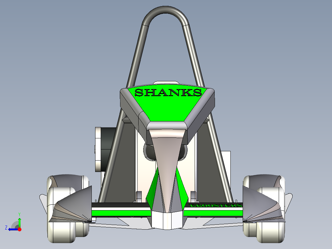 B3003933-电动卡丁车右视图