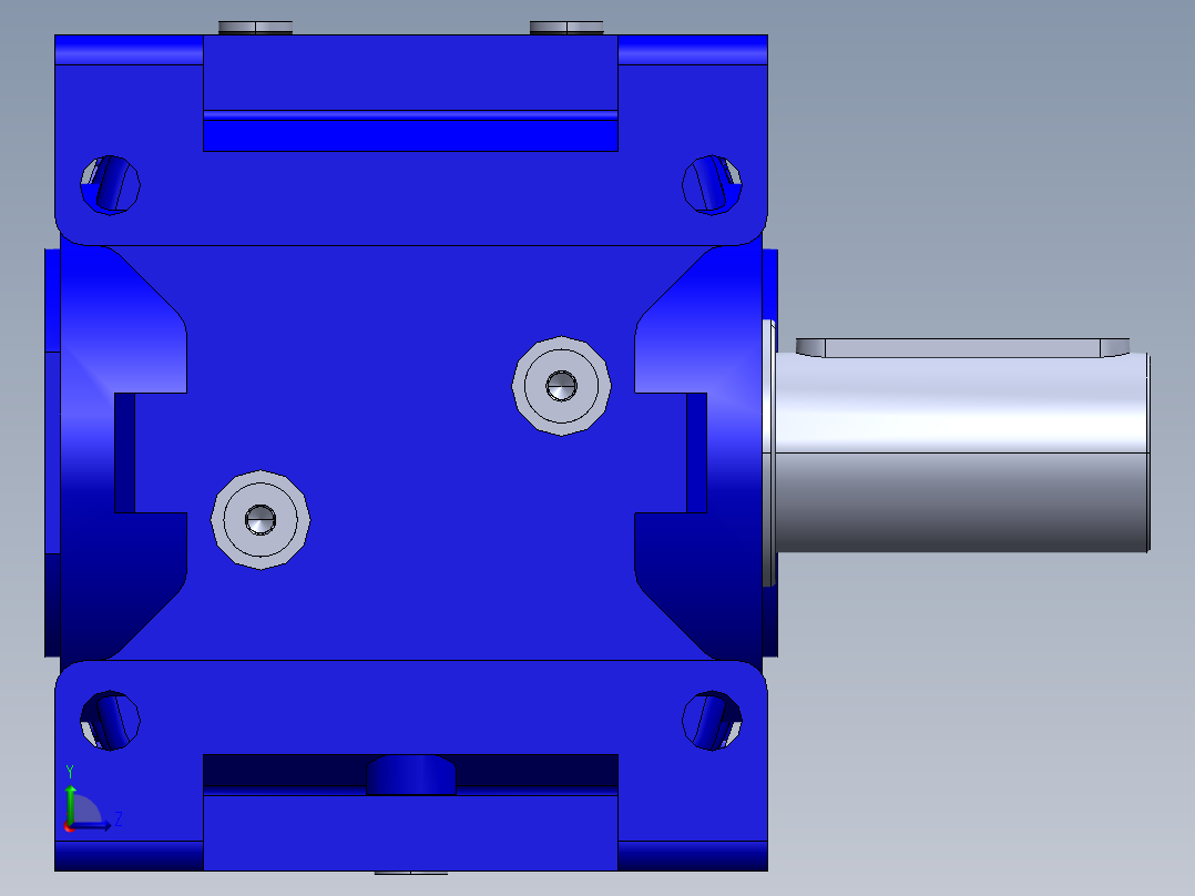 正交电机减速器-RXO 800-STM品牌左视图