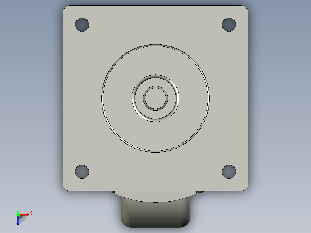 地脚-D65-102俯视图