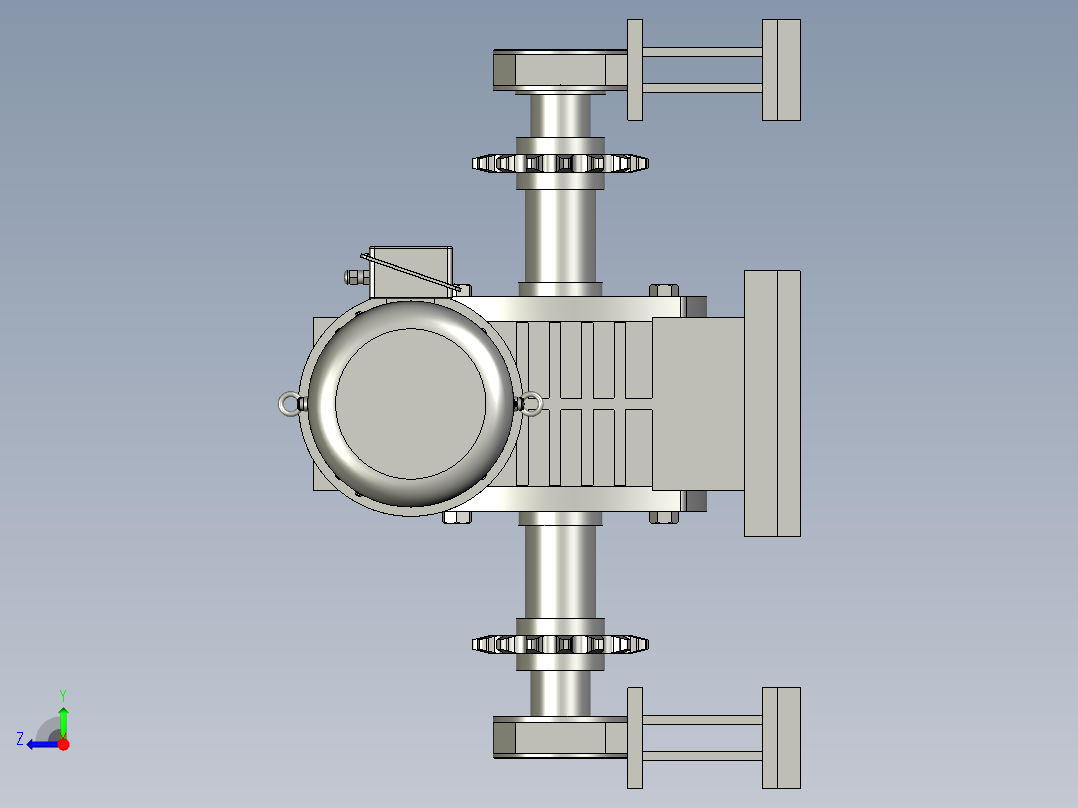QQ-SLL-00上链轮组件右视图