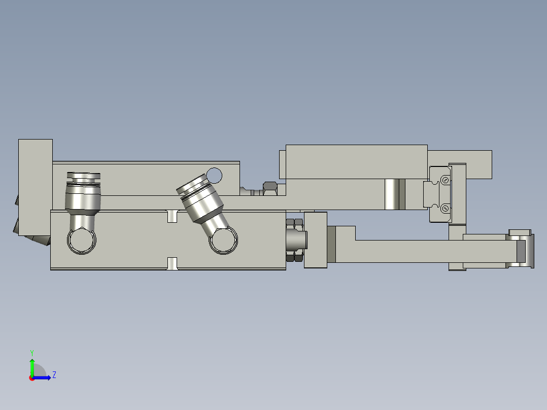 2018SOLIDWORKS0302上升夹线机构左视图